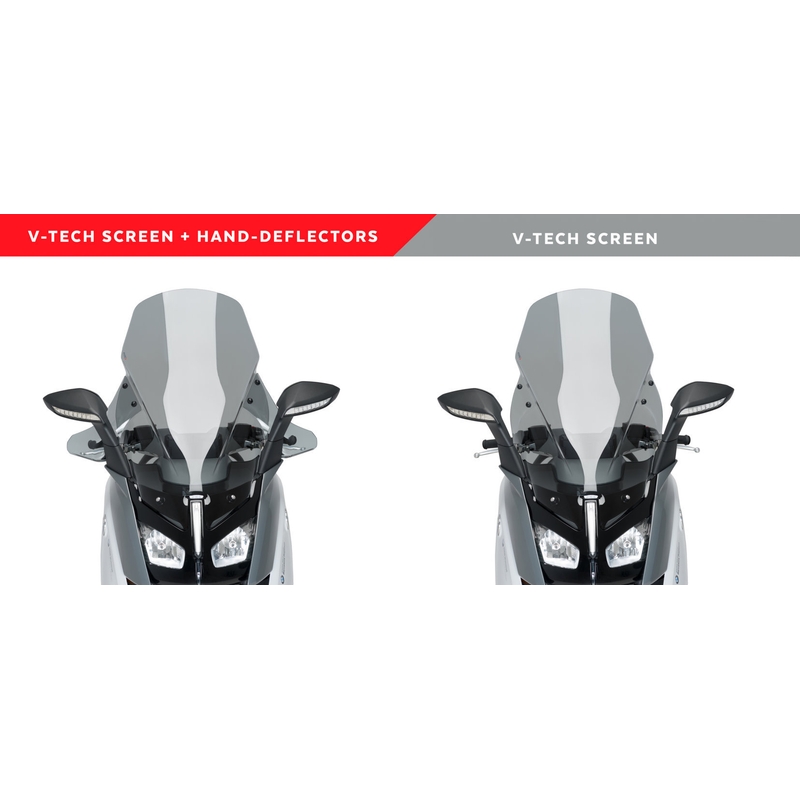Windshield PUIG V-TECH LINE TOURING smoke