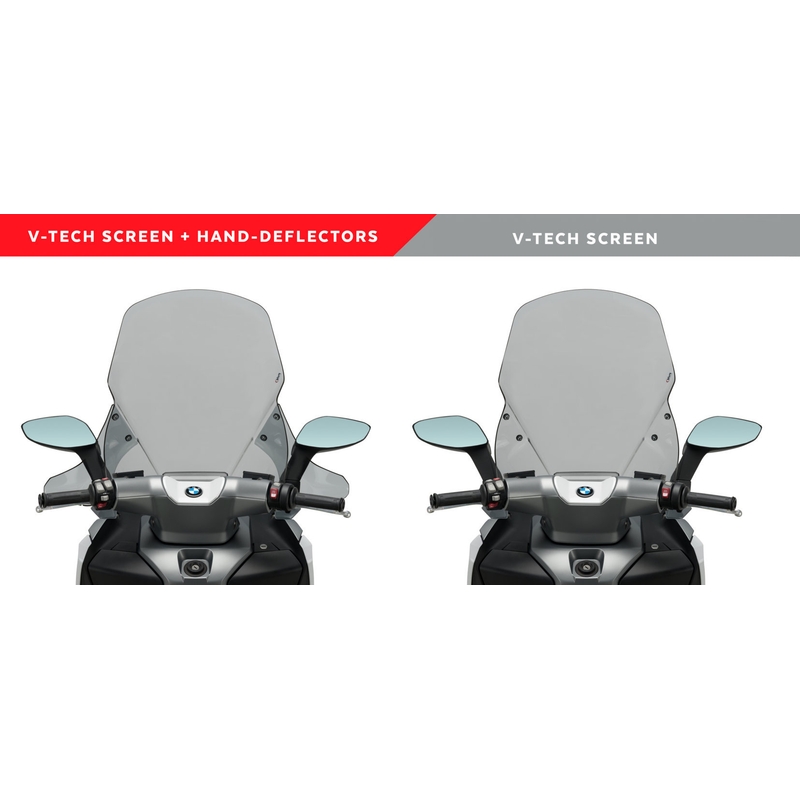 Windshield PUIG V-TECH LINE TOURING smoke