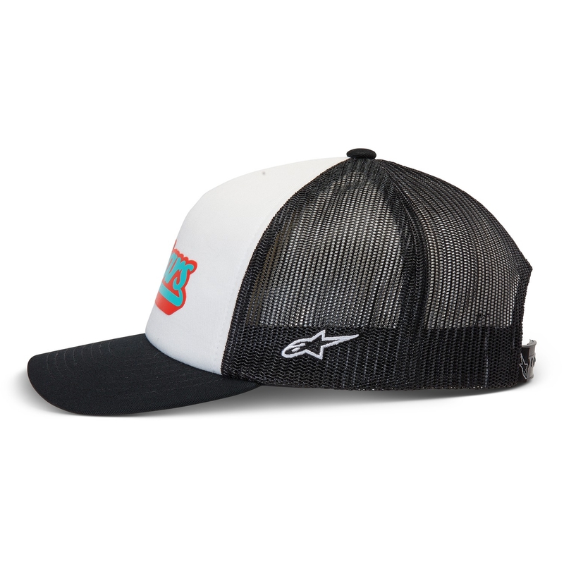 Alpinestars Delivery Trucker Cap biało-czarna