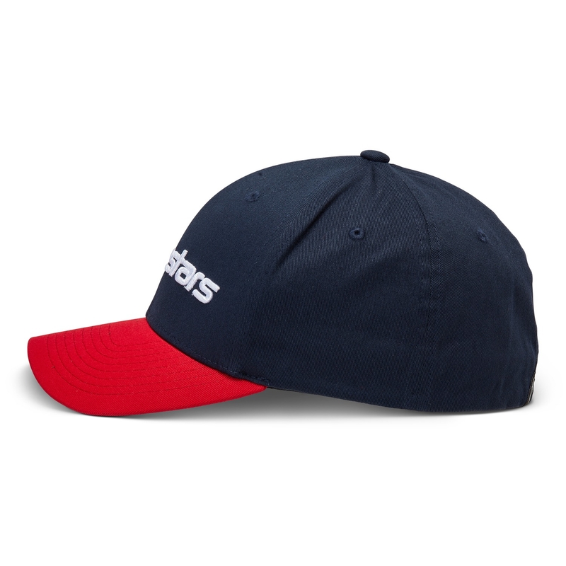 Czapka Alpinestars Linear czerwono-niebiesko-biała