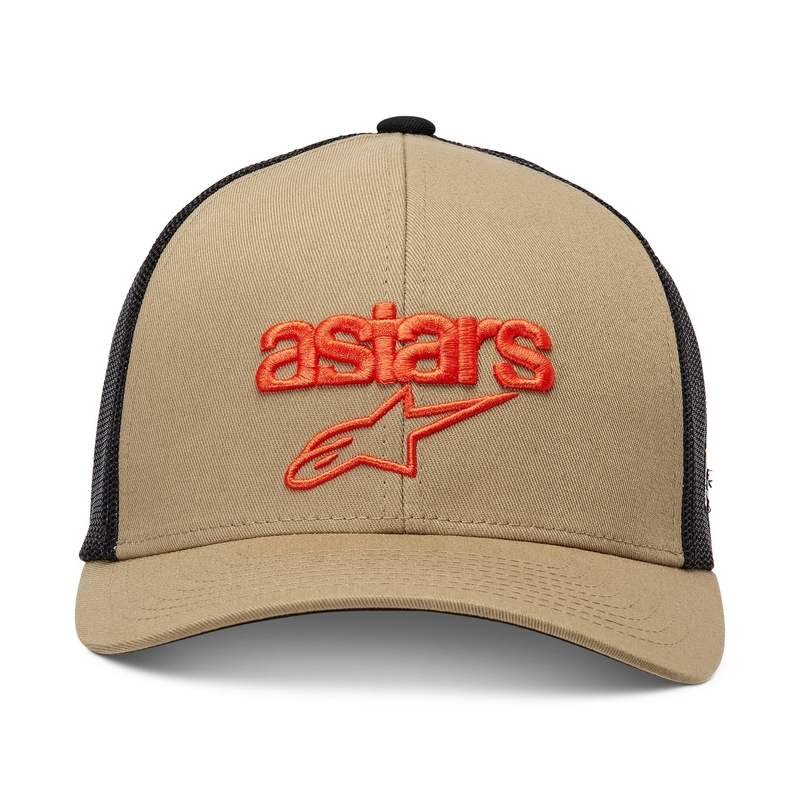 Czapka Alpinestars Pedigree piaskowo-czarno-pomarańczowa