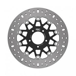 Brake disc EBC MD534XBLK Black chrome