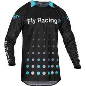 Koszulka motocrossowa FLY Racing Evolution DST 2024 czarno-niebieska
