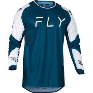 Koszulka motocrossowa FLY Racing Evolution DST 2024 niebiesko-biała