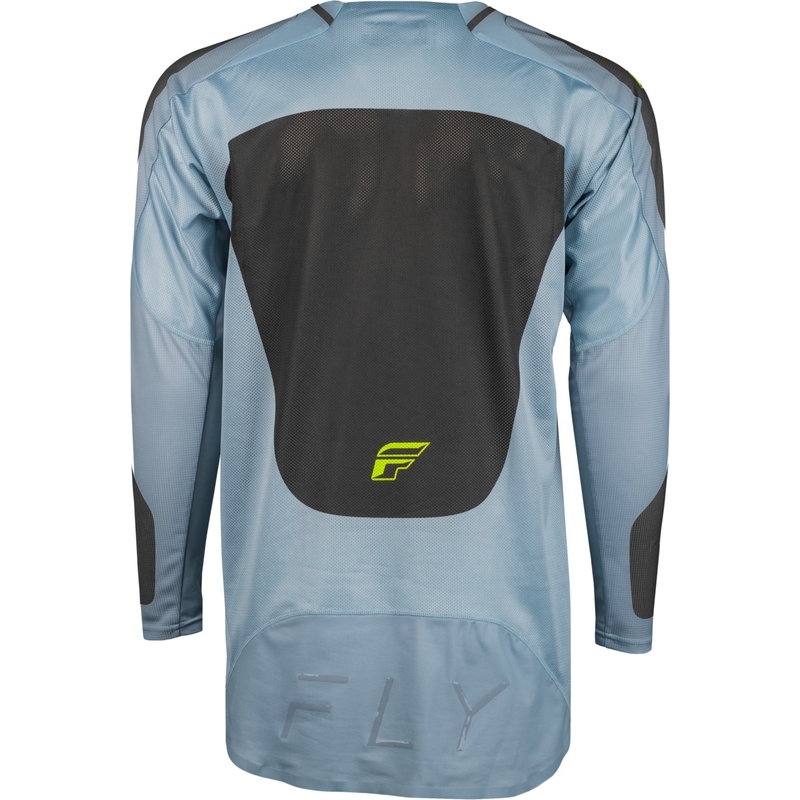 Koszulka motocrossowa FLY Racing Evolution DST szaro-czarno-fluo-zielona wyprzedaż