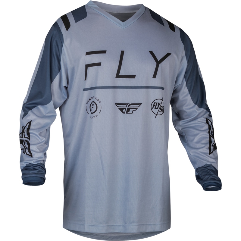 Koszulka motocrossowa FLY Racing F-16 Artic 2024 szara wyprzedaż