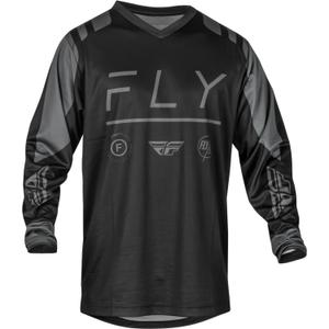 Koszulka motocrossowa FLY Racing F-16 2024 czarno-szara