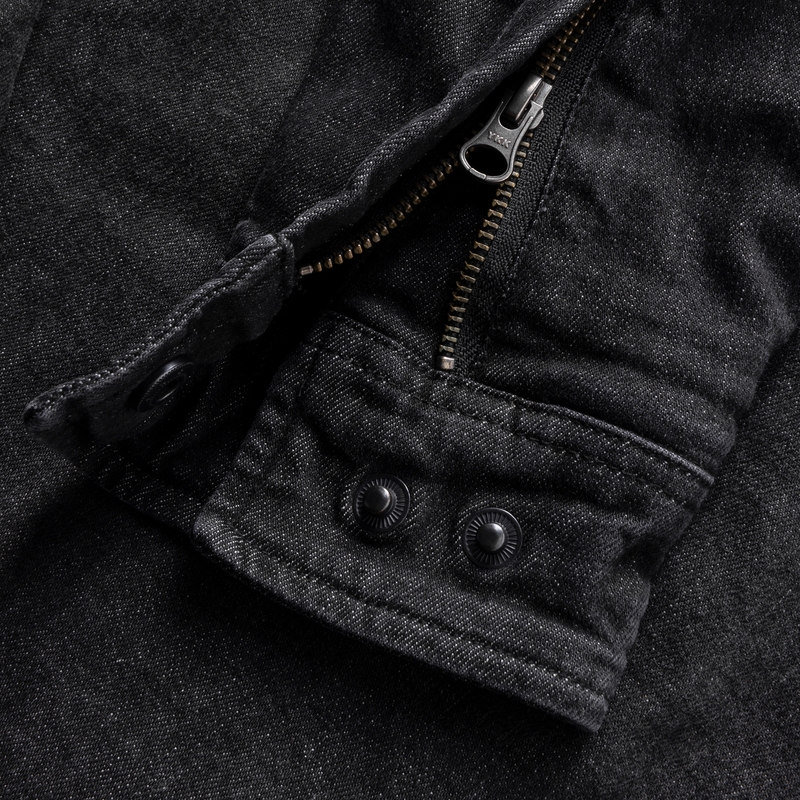 Damska koszulka motocyklowa BROGER Alaska washed black