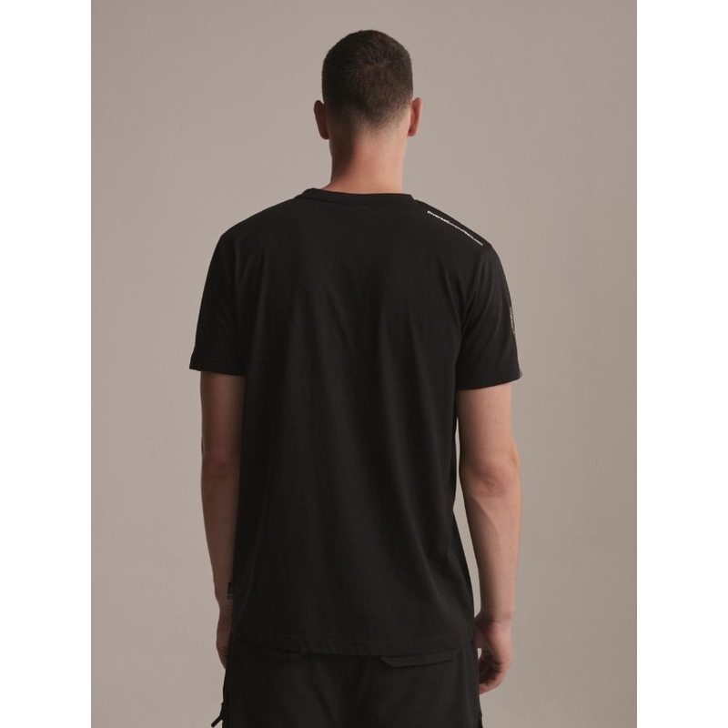 T-shirt DAKAR DKR Logo 123 czarny