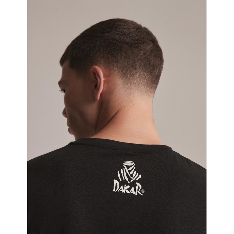 T-shirt DAKAR DKR Logo 23 czarny
