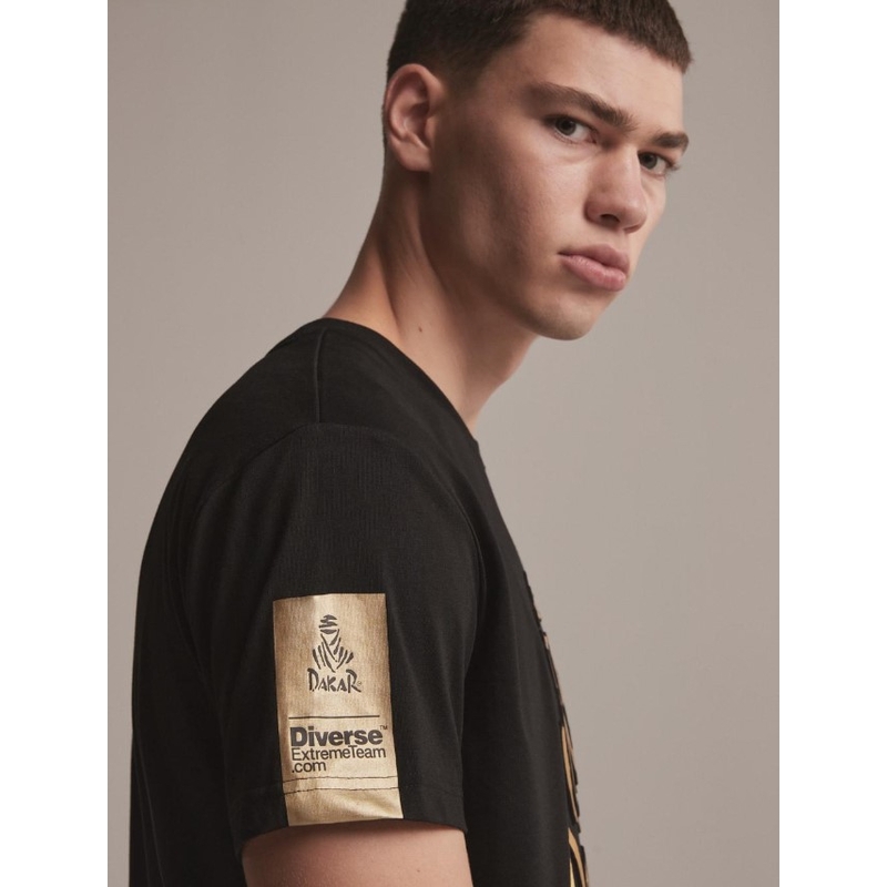 T-shirt DAKAR DKR VIP Embo 236 czarny