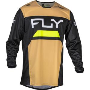 Koszulka motocrossowa FLY Racing Kinetic Reload 2024 żółto-czarno-żółta