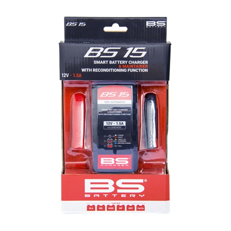 Battery charger BS-BATTERY SMART 12V 1500mA