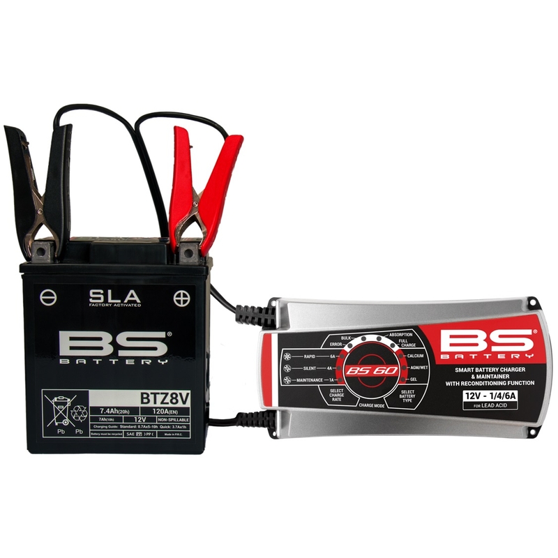 Battery charger BS-BATTERY PRO SMART 12V 1/4/6A