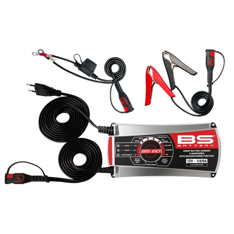 Battery charger BS-BATTERY PRO SMART 12V 1/4/6A