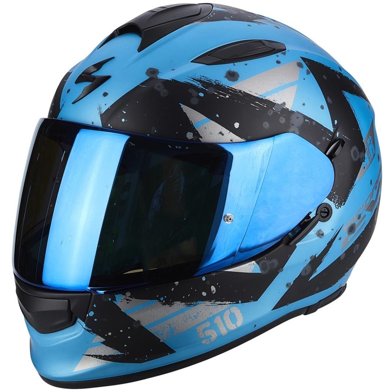 Kask integralny Scorpion EXO-510 Air Marcus niebieski matowy-czarny