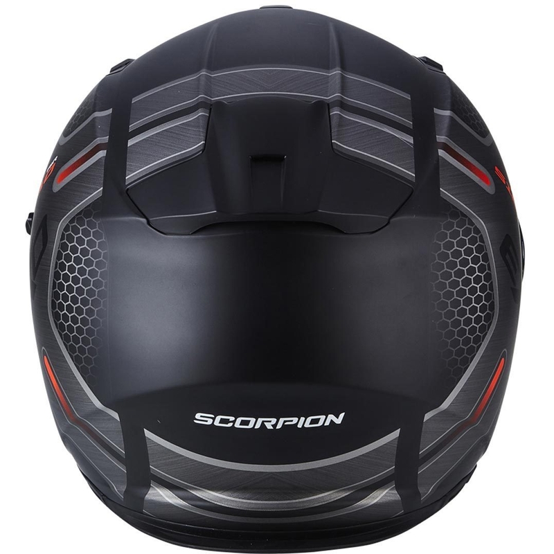 Integralny kask motocyklowy Scorpion EXO-510 Air Route czarny matowy-czerwony wyprzedaż