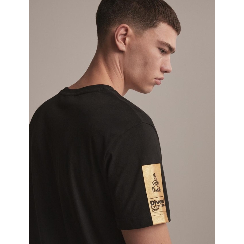 T-shirt DAKAR DKR VIP CR czarny