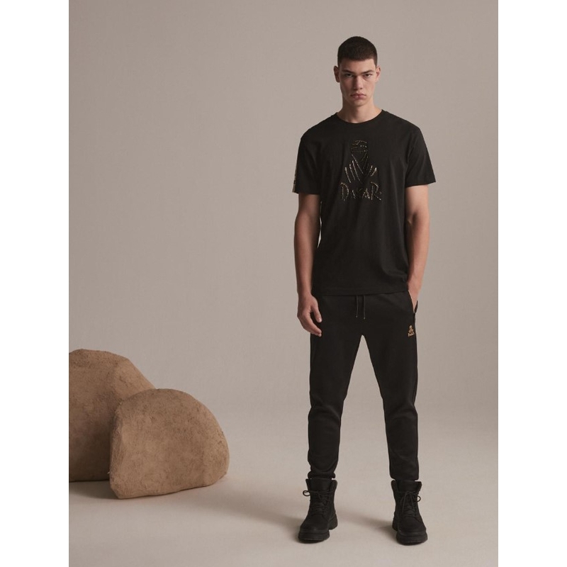 T-shirt DAKAR DKR VIP CR czarny