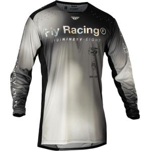 Koszulka motocrossowa FLY Racing Lite 2024 szaro-czarna