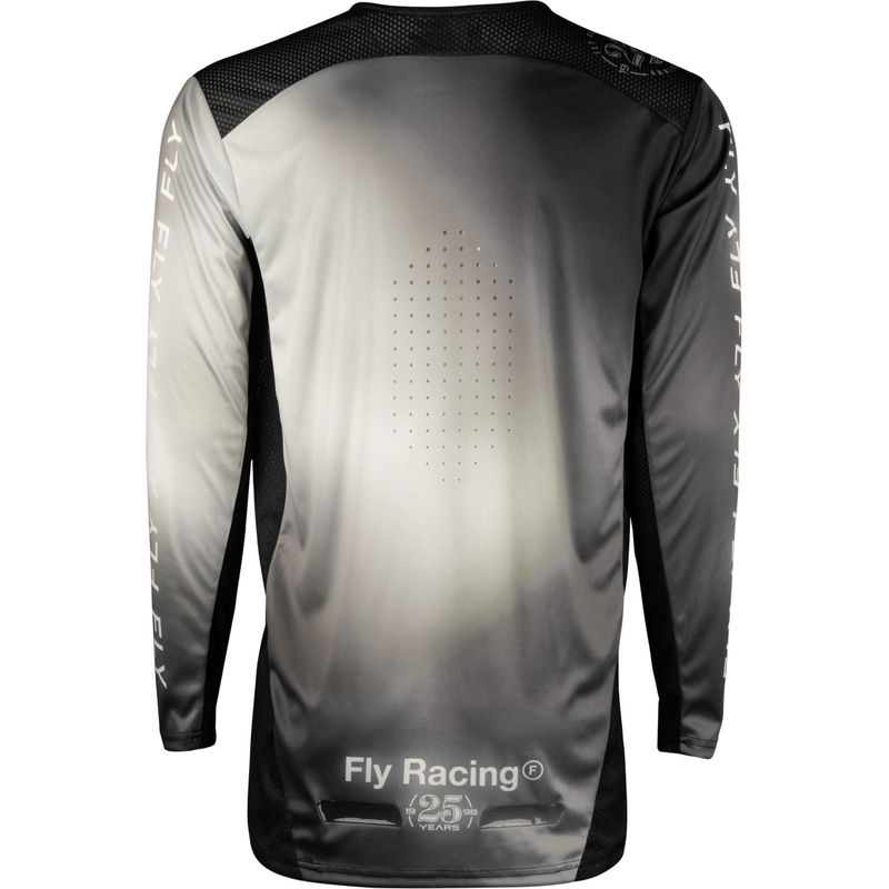 Koszulka motocrossowa FLY Racing Lite 2024 szaro-czarna