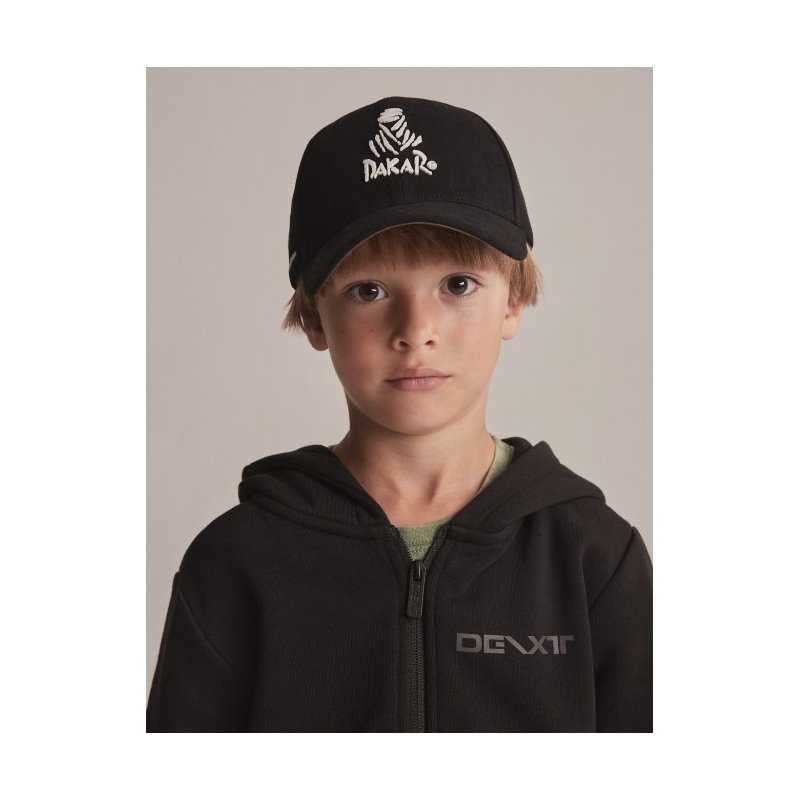 Czapka dziecięca DAKAR DKR Kid A4 4 czarna