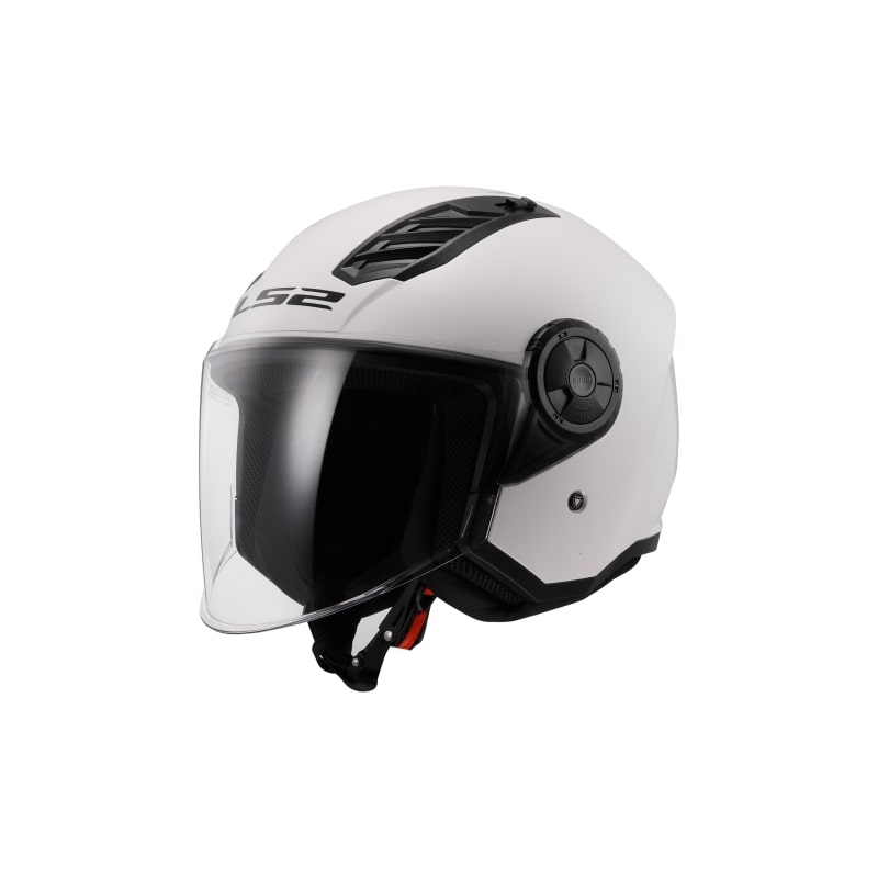 Otwarty kask motocyklowy LS2 OF616 Airflow II Solid Gloss White
