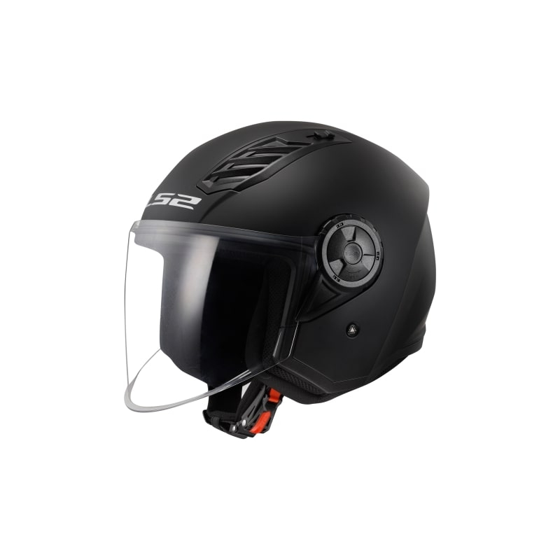 Otwarty kask motocyklowy LS2 OF616 Airflow II Solid Matte Black