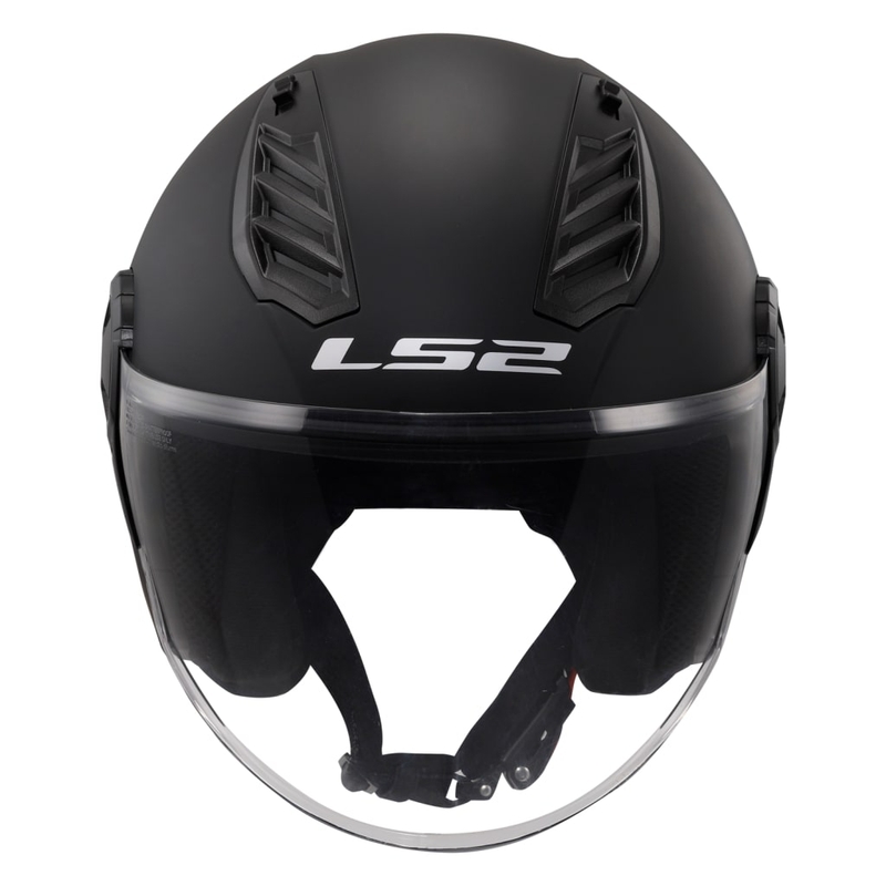 Otwarty kask motocyklowy LS2 OF616 Airflow II Solid Matte Black