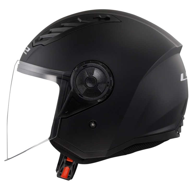 Otwarty kask motocyklowy LS2 OF616 Airflow II Solid Matte Black