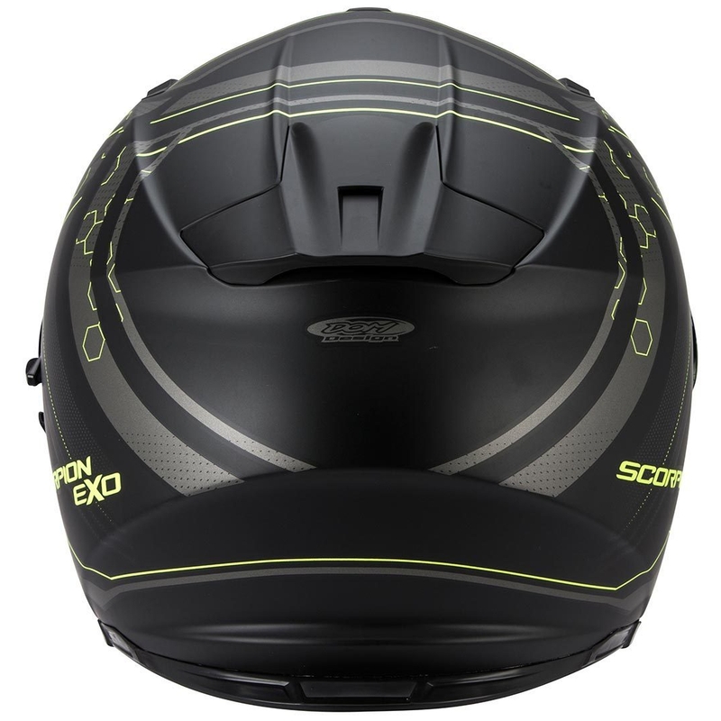 Kask integralny Scorpion EXO-510 Air Sync czarny matowy-fluo żółty