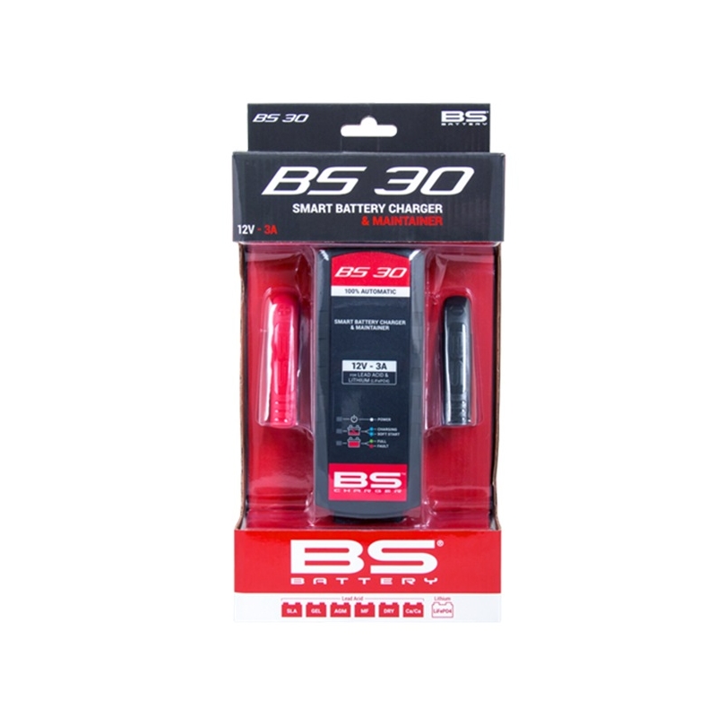 Battery charger BS-BATTERY SMART (suitable also for Lithium) 12V 3A