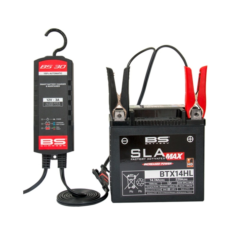 Battery charger BS-BATTERY SMART (suitable also for Lithium) 12V 3A