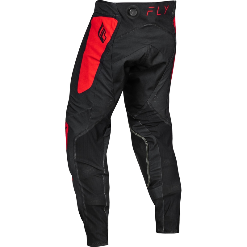 Spodnie motocrossowe FLY Racing Evolution DST czarno-czerwone w promocji wyprzedaż