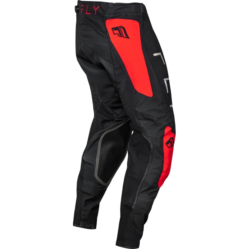 Spodnie motocrossowe FLY Racing Evolution DST czarno-czerwone w promocji wyprzedaż