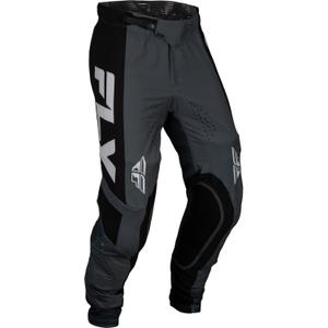 Spodnie motocrossowe FLY Racing Lite 2024 ciemnoszaro-czarne