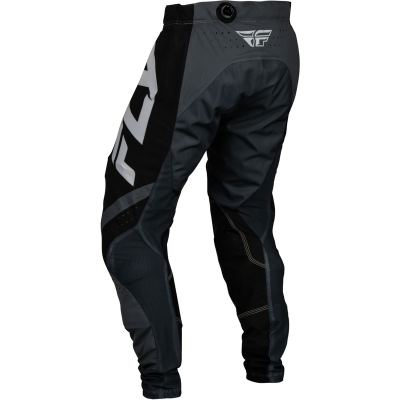 Spodnie motocrossowe FLY Racing Lite ciemnoszaro-czarne wyprzedaż