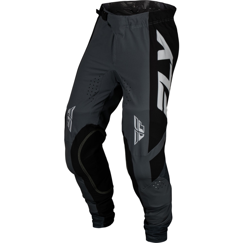 Spodnie motocrossowe FLY Racing Lite ciemnoszaro-czarne wyprzedaż