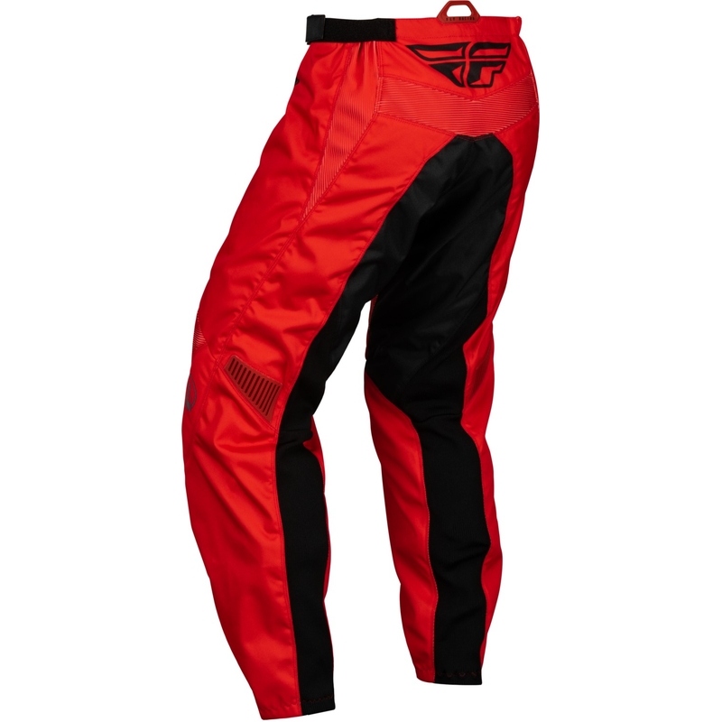 Spodnie motocrossowe dziecięce FLY Racing F-16 w kolorze czerwono-czarno-szarym
