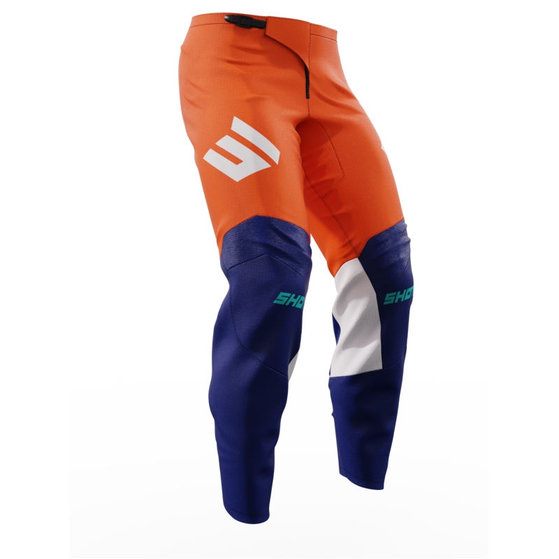 Dziecięce spodnie motocrossowe Shot Iron pomarańczowe wyprzedaż