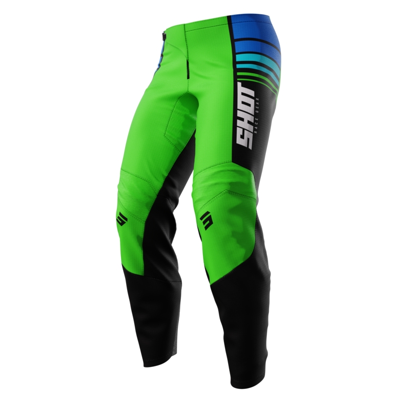 Dziecięce spodnie motocrossowe Shot Peak Green wyprzedaż