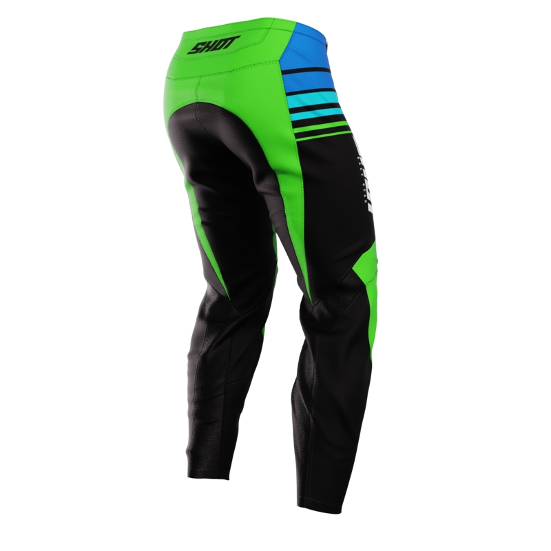 Dziecięce spodnie motocrossowe Shot Peak Green wyprzedaż
