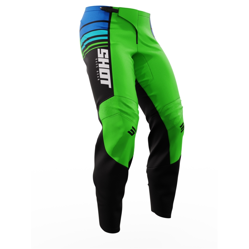 Dziecięce spodnie motocrossowe Shot Peak Green wyprzedaż