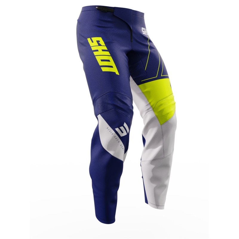 Dziecięce spodnie motocrossowe Shot Rush niebieskie wyprzedaż