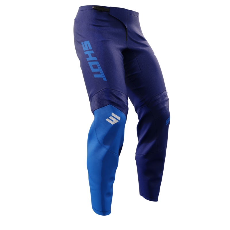Spodnie motocrossowe Shot Draw Squad Blue wyprzedaż