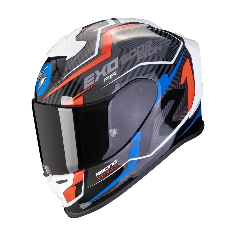 Integrální přilba na motorku Scorpion EXO-R1 EVO AIR COUP černo-červeno-modrá