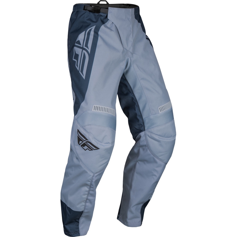 Spodnie motocrossowe FLY Racing F-16 Artic szare wyprzedaż