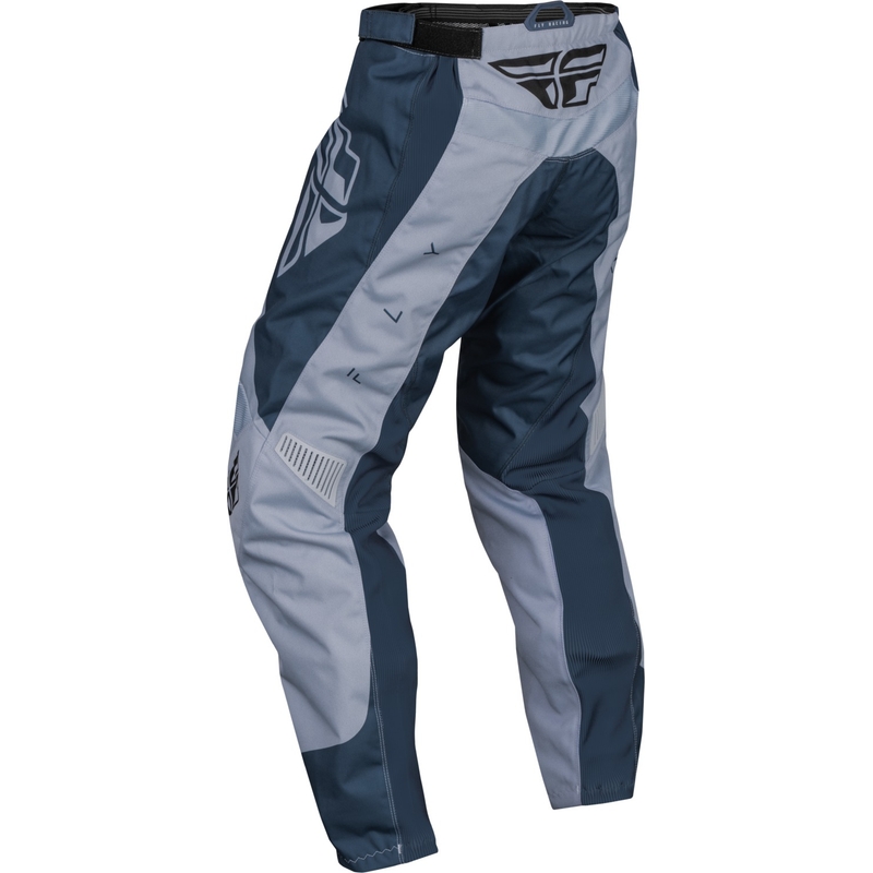 Spodnie motocrossowe FLY Racing F-16 Artic szare wyprzedaż