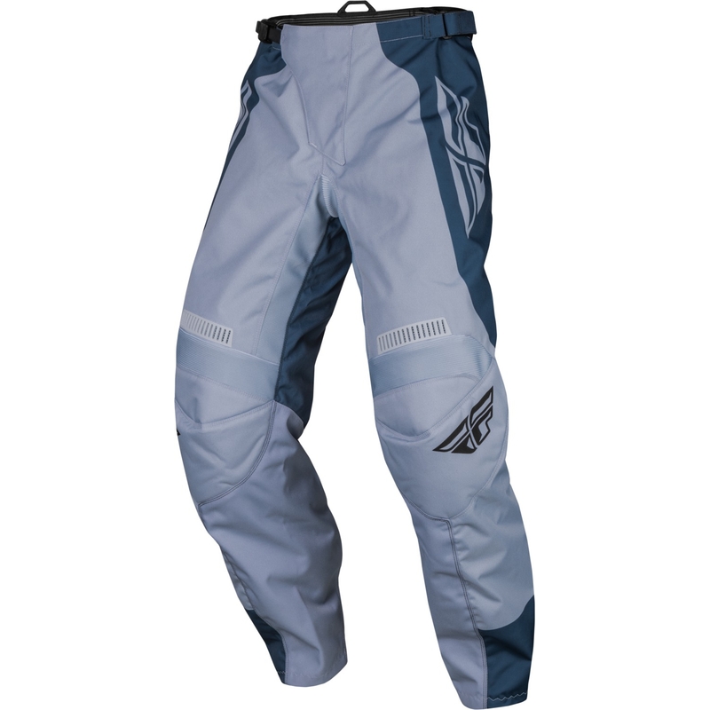 Spodnie motocrossowe FLY Racing F-16 Artic szare wyprzedaż