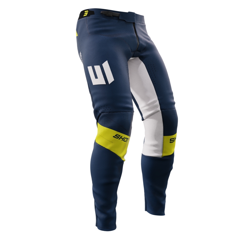 Sprzedam spodnie motocrossowe Shot Aerolite Husqvarna LE w kolorze niebieskim wyprzedaż